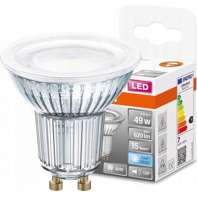 Osram LED žiarovka GU10 6,9W 49W 620lm 4000lm Neutrálna 120° SUPER STAR