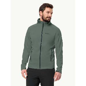 Jack Wolfskin Полар alpgrat hooded fz m - sportdepot - 122,73 лв
