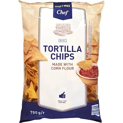 Metro Chef Tortilla Chips Mild 750 g