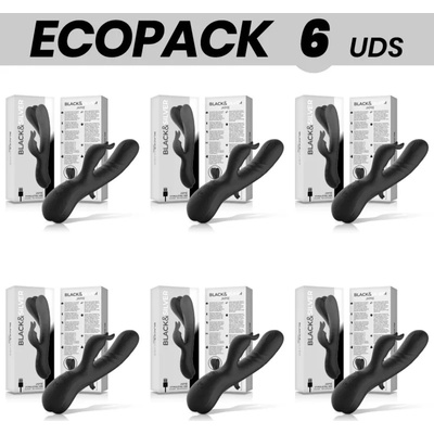 Black&Silver Jamie Stimulating Vibe Silicone Rechargeable Black