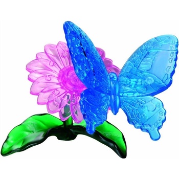 HCM Kinzel 3D Crystal puzzle Motýl 38 ks