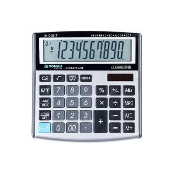 Donau Tech Office calculator 10 digits silver DONAU