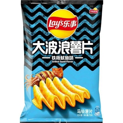 Lay's bramborové chipsy s příchutí grilované chobotnice 70 g