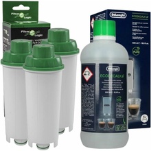 Filter Logic CFL-950B DeLonghi DLS C002 3 ks + DeLonghi EcoDecalk 500 ml
