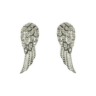 Infinitysilver stříbrné náušnice andělská křídla L436554