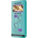 Malibu Blondes Enhancing Collection šampón 266 ml + kondicionér 266 ml + wellness sáčky 4 ks darčeková sada