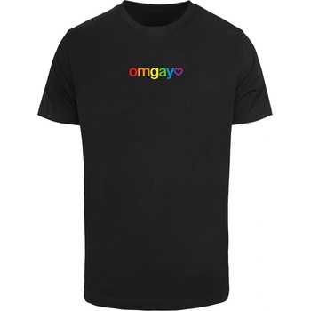Mister Tee Тениска OMGay Rainbow Pride Tee black XXLUB-MT3367-00007 - Тъмносив, размер M