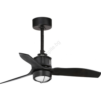 Faro Barcelona Faro 33424wt1n - димируем led вентилатор just fan s 16w/230v Ø 81 см черен wt + дистанционно управление (fa33424wt1n)