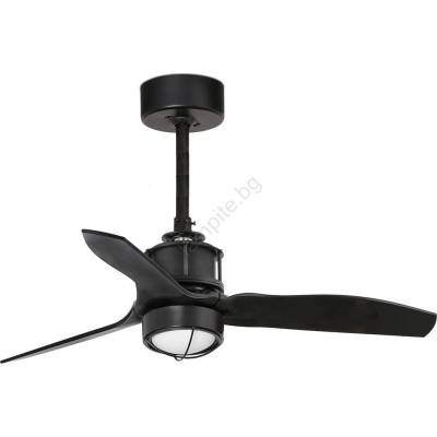 Faro Barcelona Faro 33424wt1n - димируем led вентилатор just fan s 16w/230v Ø 81 см черен wt + дистанционно управление (fa33424wt1n)