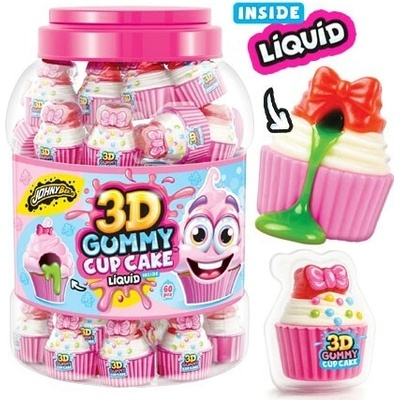 Johny Bee Johhny bee 3D cupcake 60 x 18 g