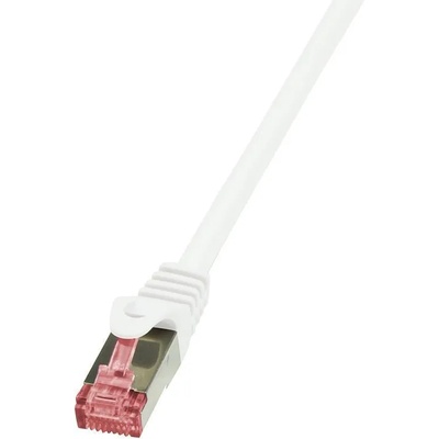 LogiLink Кабел S/FTP LOGILINK Cat6, LSZH, Мед, 5 м, Бял, AWG27, Двойно екраниран CQ2071S (CQ2071S)