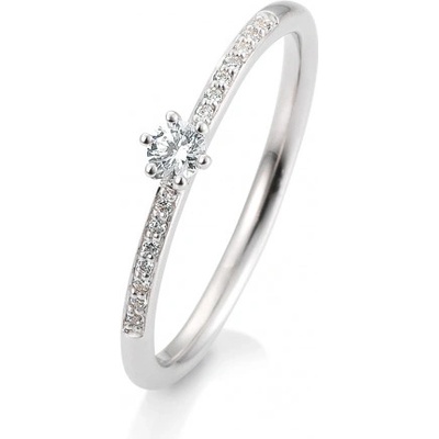 Sofia Diamonds Prsten bílé zlato s diamanty BE41 05803 W