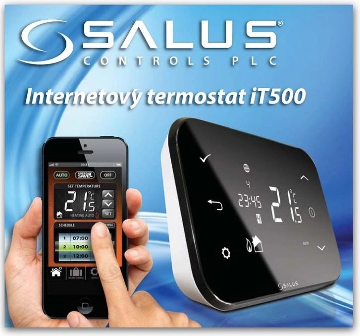 Heating It500 Salus SALUS IT500 INTERNET THERMOSTAT SMART PHONE