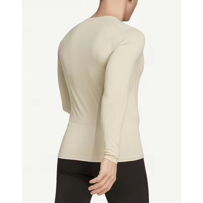 Adidas Tech-Fit Training Top Beige