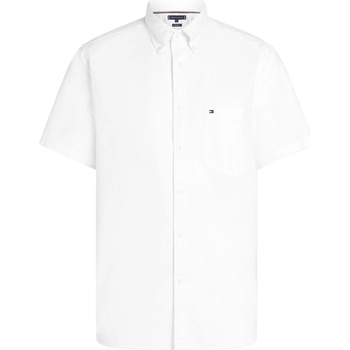 Tommy Hilfiger Риза Tommy Hilfiger Men's Heritage Oxford Short-Sleeve Plain Shirt - White