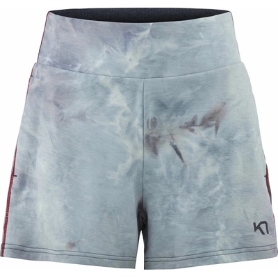 Kari Traa dámske outdoorové šortky Agnes svetlomodrá vínová