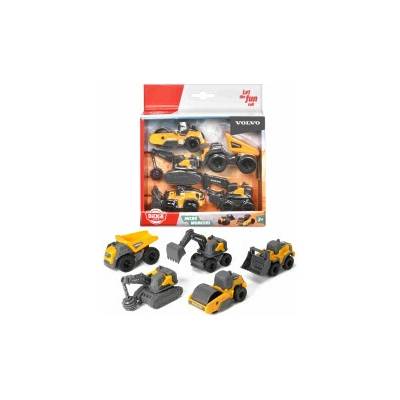 Volvo 5-pack stavebních vozidel 10cm
