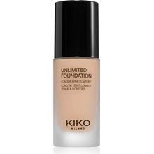 KIKO Milano Unlimited Foundation dlouhotrvající tekutý make-up s matným efektem 02 Neutral 30 ml