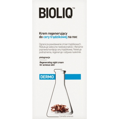 Bioliq Dermo regenerační noční krém na Aknetickou pleť Camelia Sinensis 50 ml