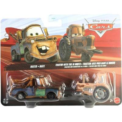 Disney Cars Martin a Tractor With Tire In Mouth