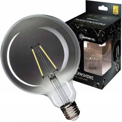 Spectrum LED žiarovka G125 4.5W COG MODERNSHINE E27