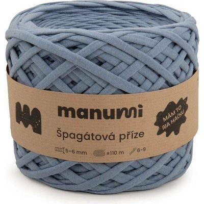 Manumi špagátová příze světle modrá - 1 ks