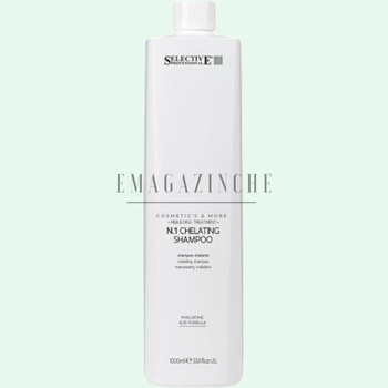 Selective Professional Selective Рrofessional Дълбоко възстановяващ шампоан с хиалуронова киселина 1000 мл. Rebuilding Treatment N. 1 Chelating Shampoo 1000 ml (0444164)