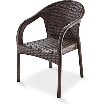 Image 1 of ИП-Стол ратан "EGE" 57x48xh87cm КАФЯВ (HK-725) (0131648)