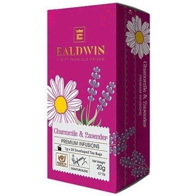 Ealdwin Chamomile Lavender bylinný čaj 20 sáčků