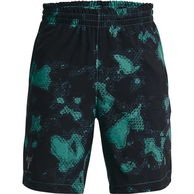 Under Armour Project Rock Printed Wvn Šortky detské