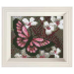 Pixelhobby Мозайка с рамка и пиксели Classic, Pixelhobby - Пеперуда (31003)