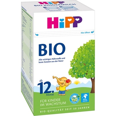 HiPP BIO 3 мляко за малки деца над 12 месеца - 600 гр