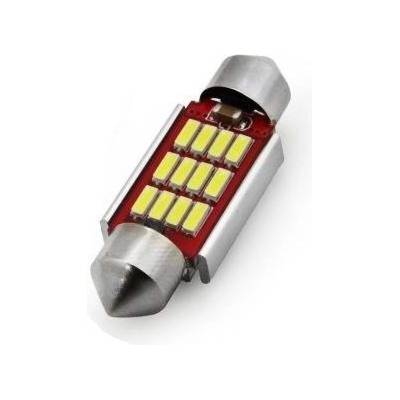 AMiO 12SMD 4014 sufit 10x36mm CANBUS 12V/24V (1059)