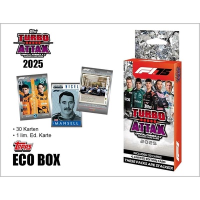 Topps Formula 1 2025 Turbo Attax Value Box