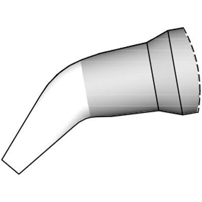 JBC C130418 – zahnutý pájecí hrot ve tvaru dláta 3,2 × 1,5 mm