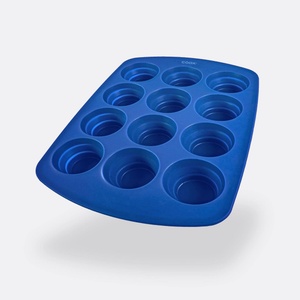 coox Форма за 12 мъфини COOX в син цвят - 38, 5 х 27 х h4 см (COOX 2301-311)