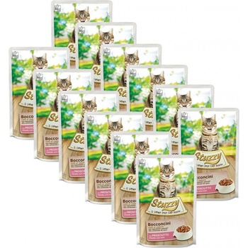 Stuzzy Cat Chunks bravčové kúsky gravy 12 x 85 g