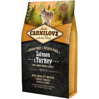 Carnilove Salmon & Turkey for Large Breed Adult 4 kg