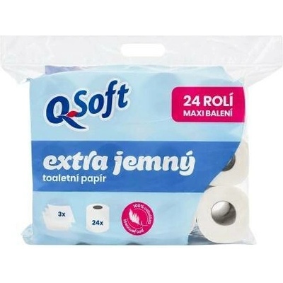Q-Soft extra jemný 3-vrstvý 24 ks