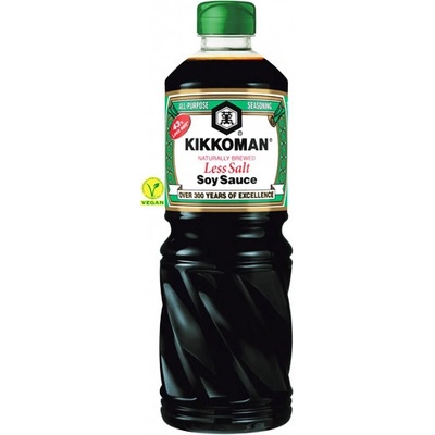 Kikkoman sojová omáčka se sníženým obsahem soli 1 l