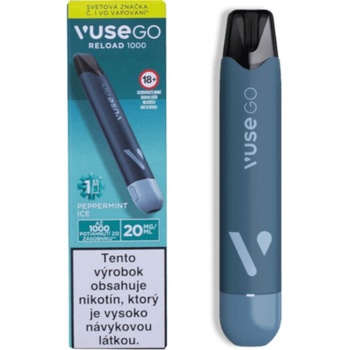 Vuse Go Reload PEN PEPPERMINT ICE 20 mg 1000 poahov 1 ks od 8,7  -  Heureka.sk