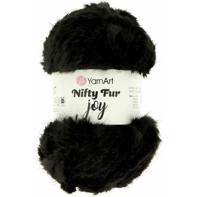 Yarnart Nifty Fur Joy 3302 čierna
