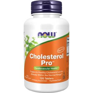 NOW NOW Cholesterol Pro, 120 Tablets - fitnesdobavki - 76,08 лв