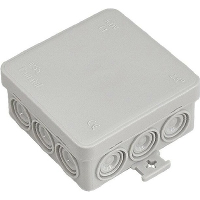 Krabice F12 - MiniBOX IP55 rozbočovací, s naklapávacím víčkem, 85x85x40mm typ 3052 famatel – Zbozi.Blesk.cz