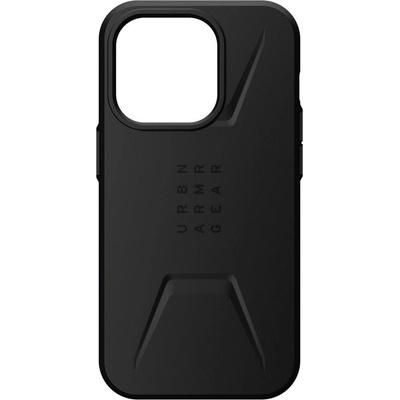 Urban Armor Gear Гръб UAG Civilian MagSafe за iPhone 14 Pro - Черен (840283901942)