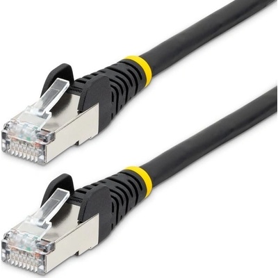 StarTech StarTech. com NLBK-50C-CAT6A-PATCH мрежов кабел Черен 0, 5 м S/FTP (S-STP) (NLBK-50C-CAT6A-PATCH)