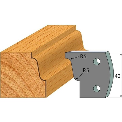 IGM Professional IGM Profil 031 - pár obmedzovačov 40x4mm SP F027-031