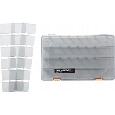 Savage Gear Lurebox Smoke 6B stříbrná
