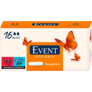 EVENT Дамски тампони mini, 16 бр (2980016)