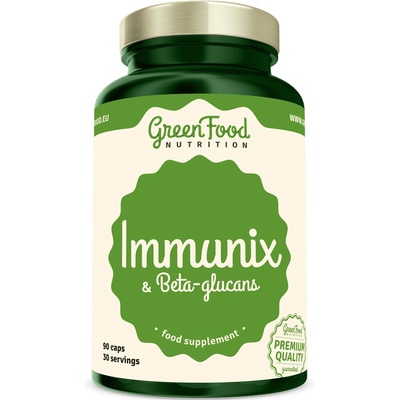 GreenFood Imunix s Beta glukany 90 kapslí
